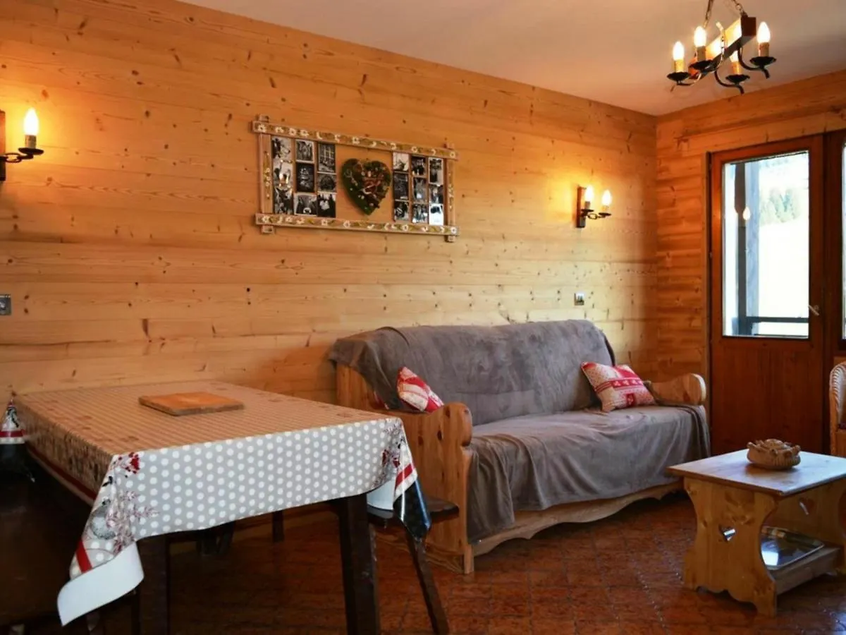 르그랑보르낭 Appt Avec Cheminee, Balcon Sud Et Parking Au Grand-Bornand - Fr-1-241-213 아파트 0*,